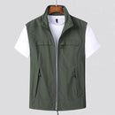Multi-pocket Quick-drying Waterproof Casual Vest