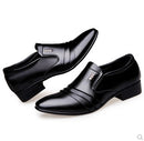 Leather Shoes Men Summer Breathable Men's Shoes