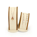 Jewelry Display Stand Factory Direct Necklace Pendant Curved Solid Wooden Jewelry