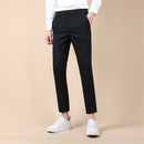 Summer Thin Cropped Men's Suit Pants Pencil Pants Solid Color Breathable