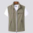 Multi-pocket Quick-drying Waterproof Casual Vest
