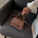 2023 Summer New Fashion Simple Bag Women Solid Color Western Style Fashion Shoulder Bag Simple Crossbody Small Square Bag