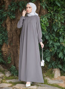 Arabic Long Sleeve Loose Temperament Dress