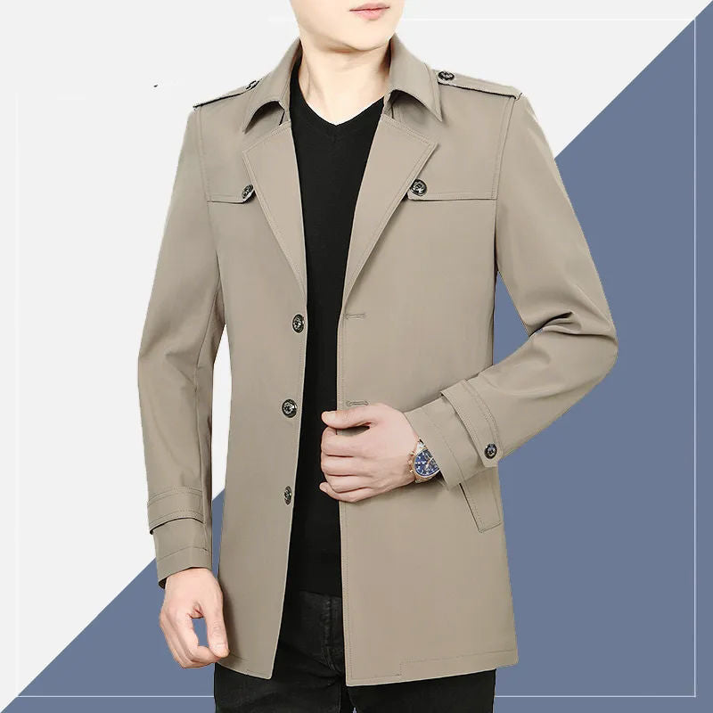 Coat New Spring Middle-aged Suit Jacket