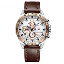 Business Calendar Waterproof Multifunctional Decorative Casual Quartz Watch