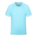 Short Sleeve Sweat-absorbent Nylon Sports Quick-drying Top